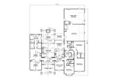 Craftsman Style House Plan - 4 Beds 3.5 Baths 3206 Sq/Ft Plan #17-2372 