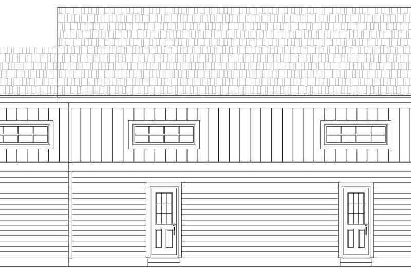 Dream House Plan - Exterior - Other Elevation 1 for Country House Plan #932-74, 0 bath