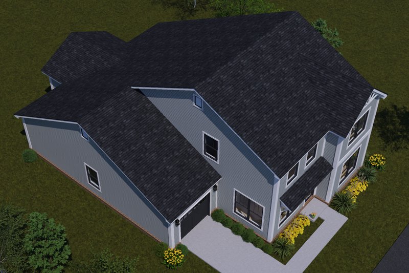 Architectural House Design - Exterior - Other Elevation 6 for Cottage House Plan #513-2499 - 5 bed, 3 bath
