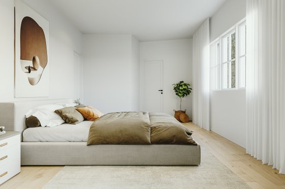 Interior - Bedroom for Farmhouse House Plan #23-2785 - 5 bed, 3.5 bath