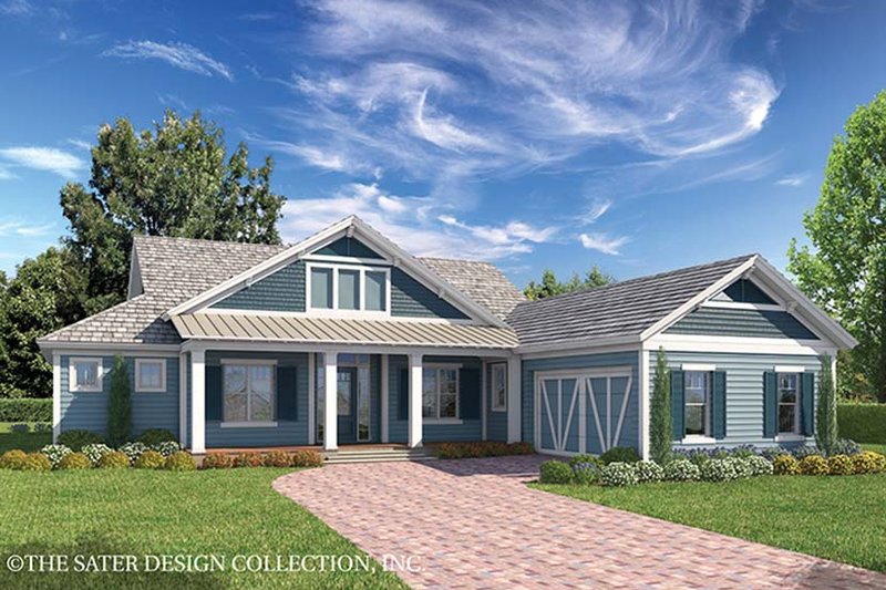 Dream House Plan - Country Exterior - Front Elevation Plan #930-467