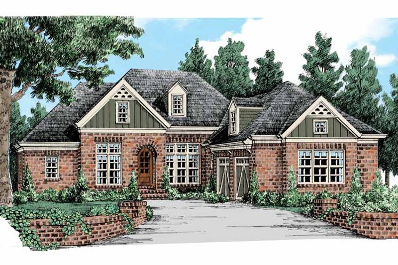 Home Plan - Exterior - Front Elevation 5 for Country House Plan #927-440 - 4 bed, 3.5 bath