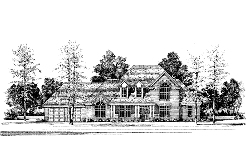 House Plan Design - Country Exterior - Front Elevation Plan #472-232