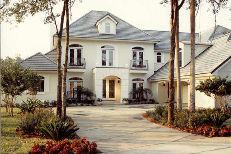 Dream House Plan - Exterior - Front Elevation 3 for Mediterranean House Plan #417-796 - 4 bed, 4 bath