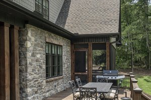 Exterior - Outdoor Living for European House Plan #929-855 - 5 bed, 4 bath