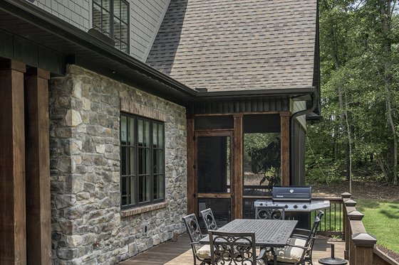 Exterior - Outdoor Living for European House Plan #929-855 - 5 bed, 4 bath