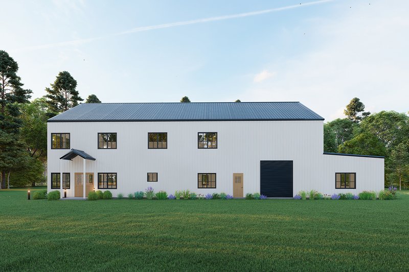 House Design - Exterior - Other Elevation 6 for Barndominium House Plan #1107-28 - 5 bed, 4 bath