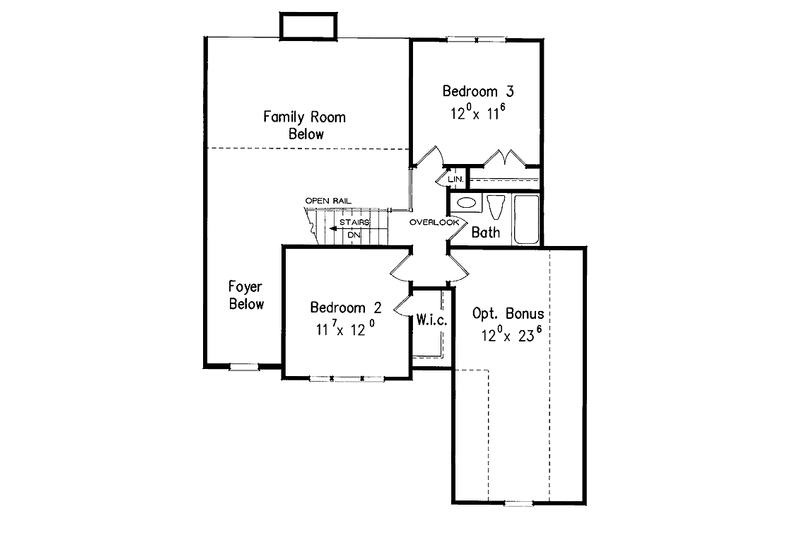 Home Plan - Floor Plan - Upper Floor for Country House Plan #927-271 - 3 bed, 2.5 bath