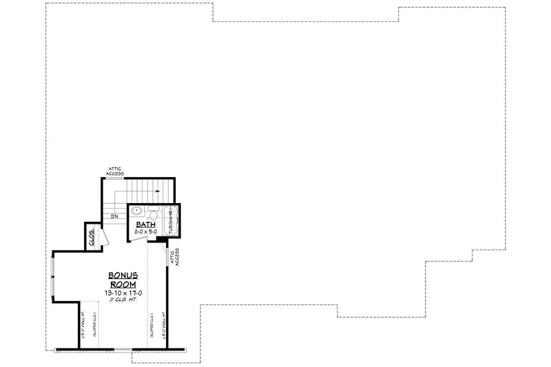 Dream House Plan - Floor Plan - Upper Floor for European House Plan #430-103 - 4 bed, 2.5 bath