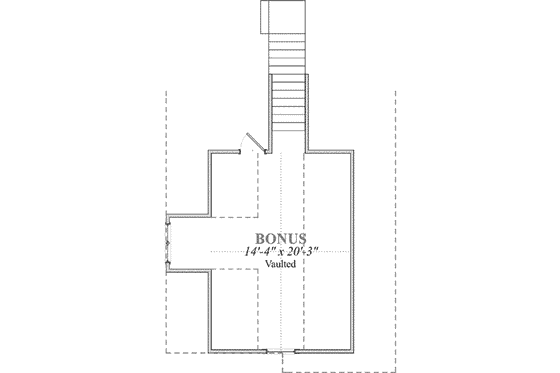 Floor Plan - Other Floor for European House Plan #63-126 - 5 bed, 3.5 bath