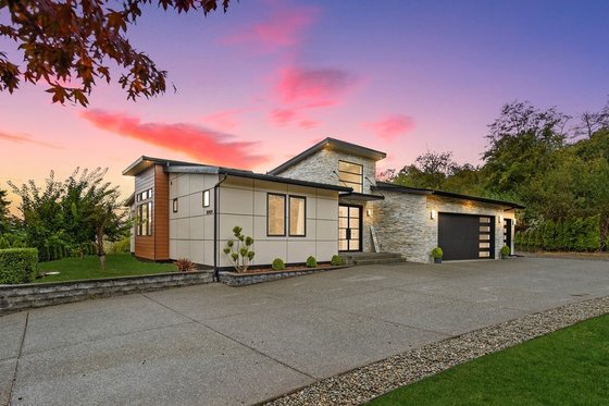 Exterior - Front Elevation 3 for Contemporary House Plan #1066-290 - 3 bed, 2.5 bath