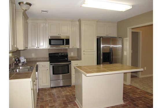 Interior - Kitchen 1 for European House Plan #430-58 - 3 bed, 2 bath