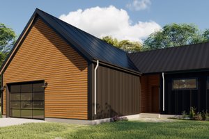 Exterior - Other Elevation for Contemporary House Plan #1092-9 - 3 bed, 2 bath
