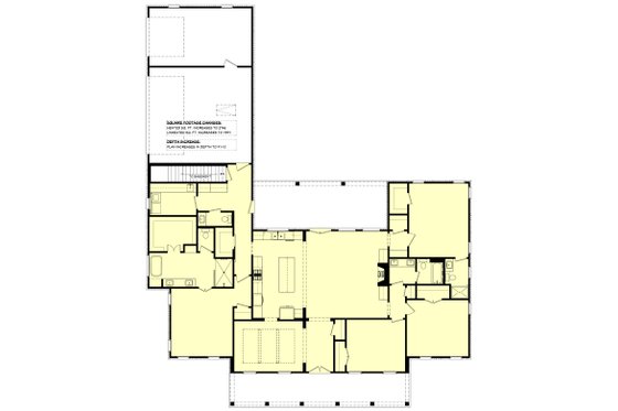 Floor Plan - Other Floor for Farmhouse House Plan #430-276 - 4 bed, 3.5 bath