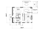 Country Style House Plan - 5 Beds 2.5 Baths 2826 Sq/Ft Plan #23-2765 Floor 
