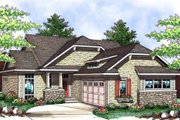 Bungalow Style House Plan - 3 Beds 2 Baths 1581 Sq/Ft Plan #70-904 