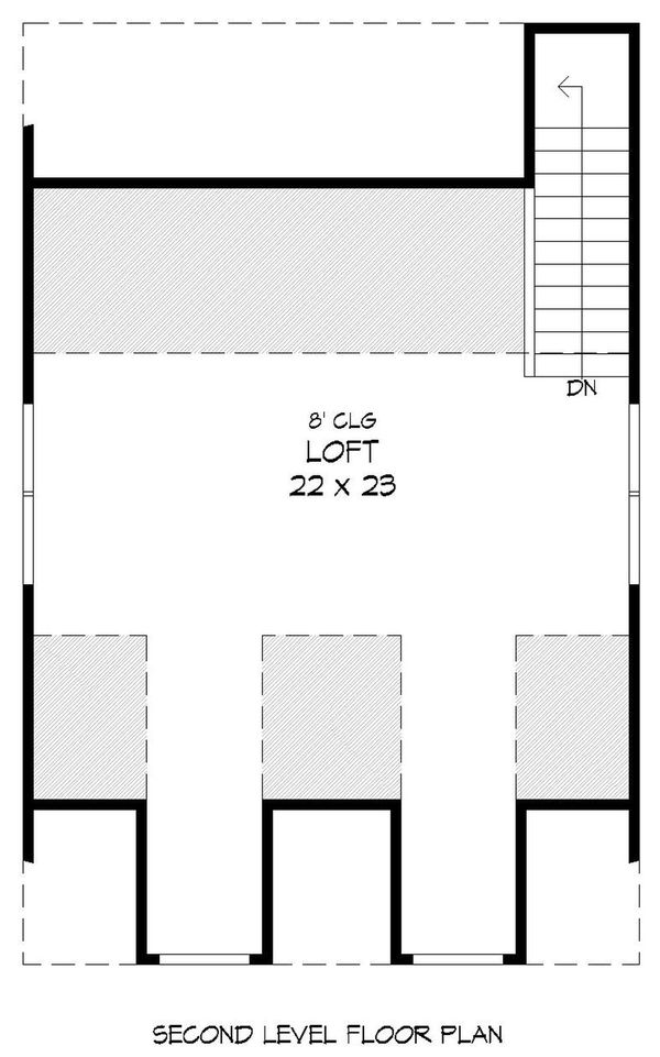 House Blueprint - Country Floor Plan - Upper Floor Plan #932-244