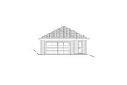 Prairie Style House Plan - 3 Beds 2.5 Baths 2045 Sq/Ft Plan #124-1447 Exterior 