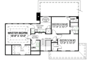 European Style House Plan - 3 Beds 2 Baths 1653 Sq/Ft Plan #119-273 