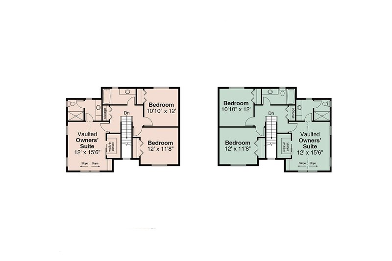 Architectural House Design - Floor Plan - Upper Floor for Craftsman House Plan #124-1268 - 6 bed, 4.5 bath