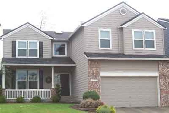 Exterior - Front Elevation for Traditional House Plan #130-107 - 3 bed, 2.5 bath