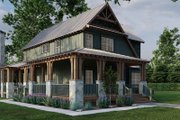 Craftsman Style House Plan - 3 Beds 2 Baths 1705 Sq/Ft Plan #17-3336 