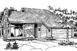 Traditional Exterior - Front Elevation Plan #320-309
