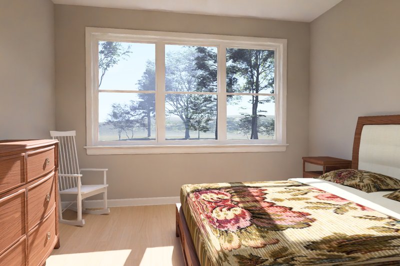 Dream House Plan - Interior - Master Bedroom for Modern House Plan #513-2477 - 3 bed, 3 bath
