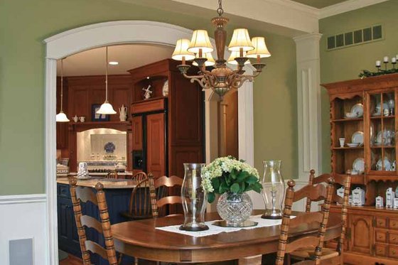 Interior - Dining Room for Tudor House Plan #928-27 - 4 bed, 3.5 bath