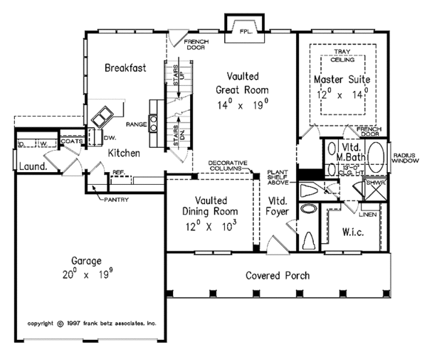 Home Plan - Country Floor Plan - Main Floor Plan #927-246
