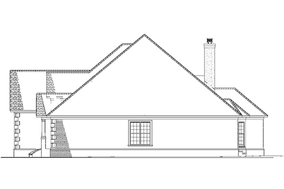 Floor Plan - Other Floor for Ranch House Plan #17-3211 - 4 bed, 3 bath