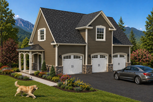 Dream House Plan - Exterior - Front Elevation for Country House Plan #1115-17 - 2 bed, 1 bath