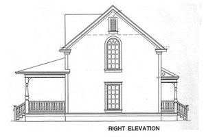 Exterior - Other Elevation for Cottage House Plan #472-6 - 2 bed, 2.5 bath