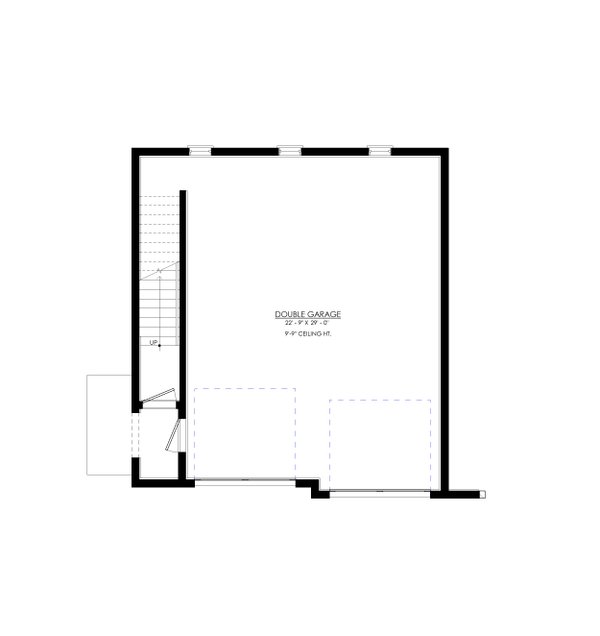 Farmhouse Floor Plan - Lower Floor Plan #1114-111