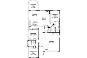 Craftsman Style House Plan - 3 Beds 2 Baths 1658 Sq/Ft Plan #124-866 