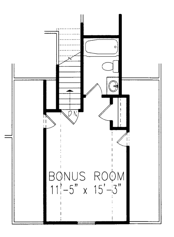 Home Plan - Country Floor Plan - Other Floor Plan #54-195