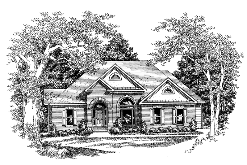 Home Plan - Exterior - Front Elevation 3 for Traditional House Plan #927-128 - 3 bed, 2.5 bath