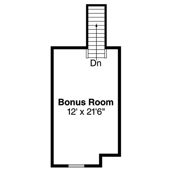 Home Plan - Ranch Floor Plan - Upper Floor Plan #124-879