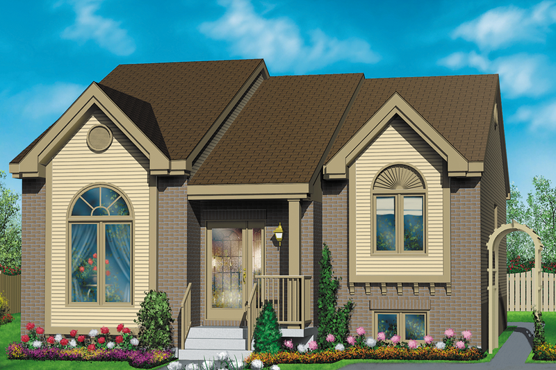 Dream House Plan - Cottage Exterior - Front Elevation Plan #25-187