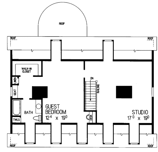 Architectural House Design - Classical Floor Plan - Other Floor Plan #72-818