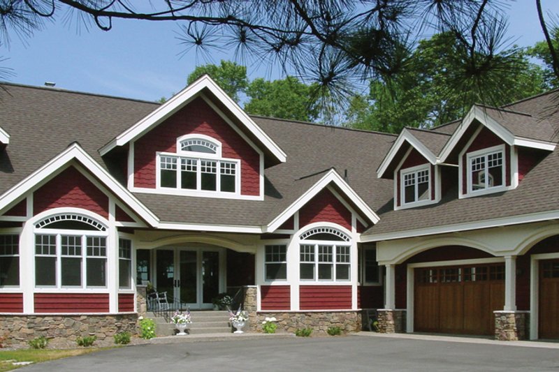 Dream House Plan - Exterior - Front Elevation 3 for Country House Plan #320-993 - 3 bed, 4.5 bath