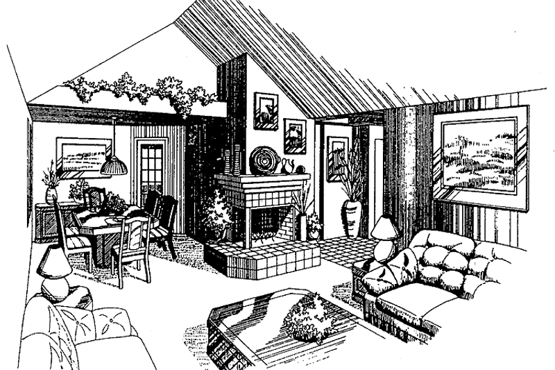 Home Plan - Interior - Other for Ranch House Plan #47-806 - 3 bed, 2 bath
