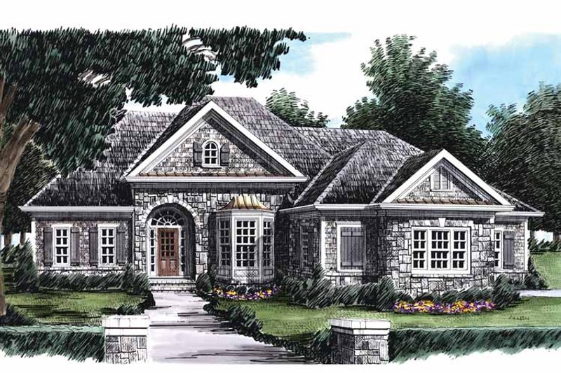 House Blueprint - Exterior - Front Elevation 10 for Country House Plan #927-781 - 3 bed, 2.5 bath