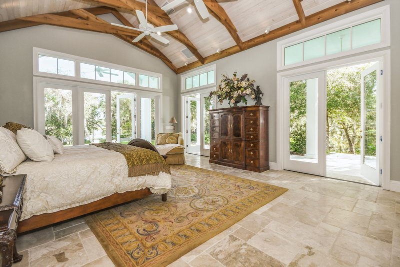 House Blueprint - Interior - Master Bedroom for Colonial House Plan #1058-222 - 4 bed, 5.5 bath