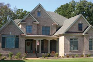 Exterior - Front Elevation 4 for European House Plan #927-102 - 4 bed, 3.5 bath