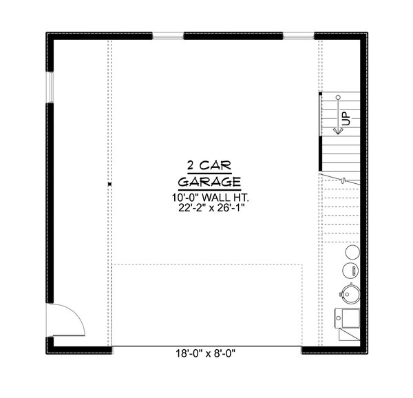 House Blueprint - Contemporary Floor Plan - Main Floor Plan #1064-354