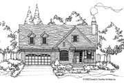 Country Style House Plan - 3 Beds 2 Baths 1228 Sq/Ft Plan #929-566 