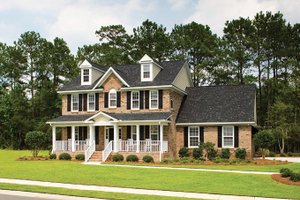 Classical Exterior - Front Elevation Plan #929-679