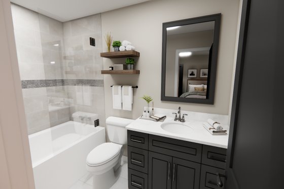 Interior - Bathroom 1 for Farmhouse House Plan #51-1481 - 3 bed, 3.5 bath