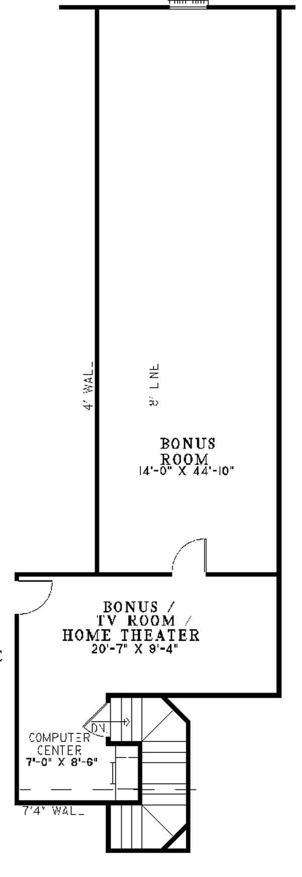 Home Plan - Country Floor Plan - Other Floor Plan #17-2916